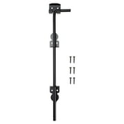 12” Heavy Duty Cane Bolt Gate Drop Rod Wood Fence Steel Drop Hardware Black